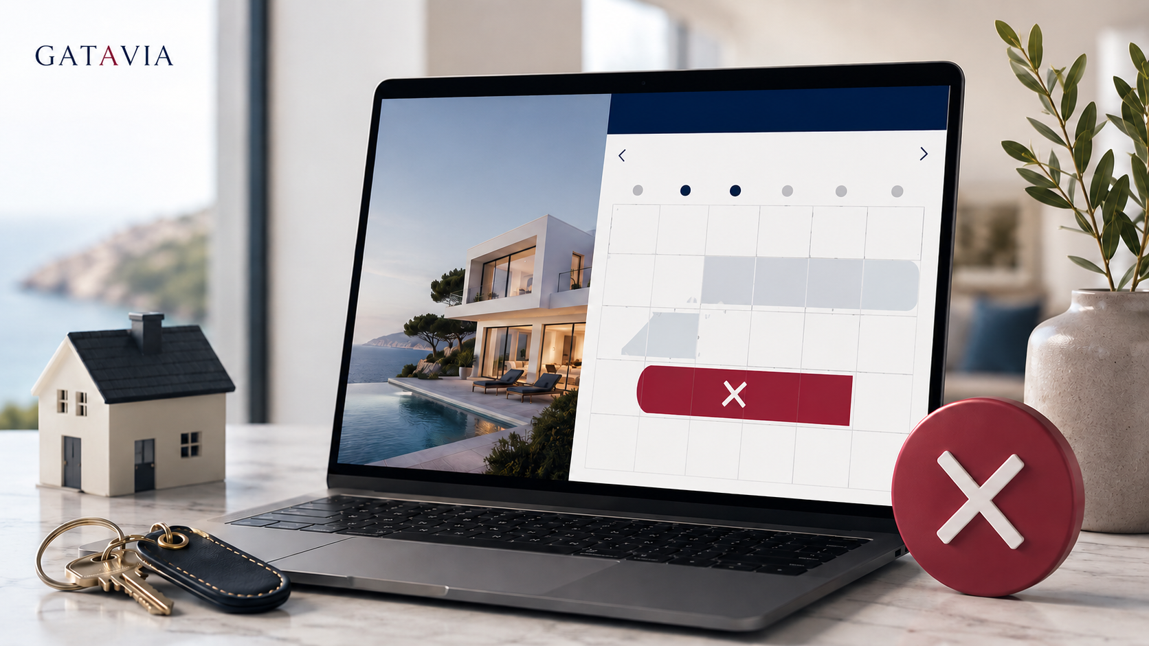 Airbnb o Booking me bloquea fechas por una reserva que no existe: qué revisar antes de abrir el calendario